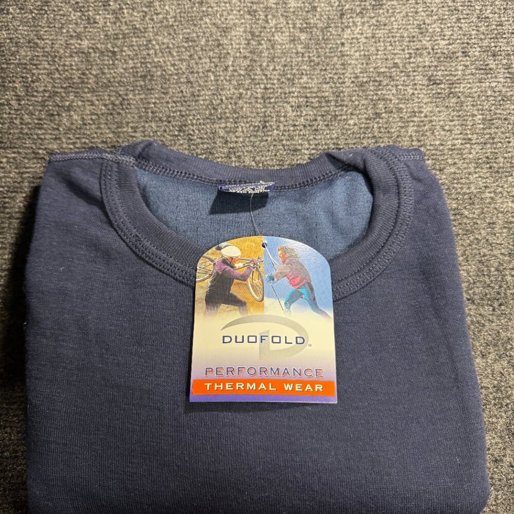 Vintage (NWT) DuoFold Performance Garment Wool Blend Winter Gear (Size XL)